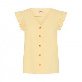 b.young - Falakka ruffle skjorte fra B.young