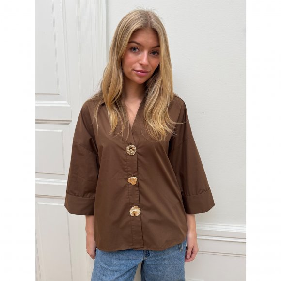 Continue - Augusta skjorte big gold fra Continue