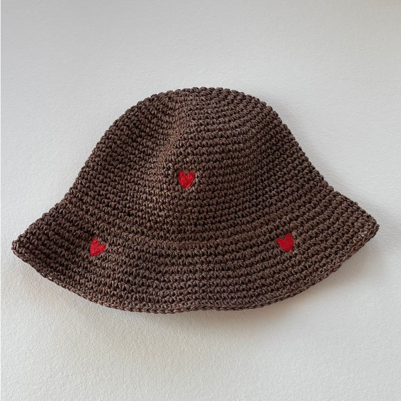 Three m - Summerhat hearts fra Three M