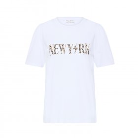 Pulz Jeans - Donia new york t-shirt fra Pulz