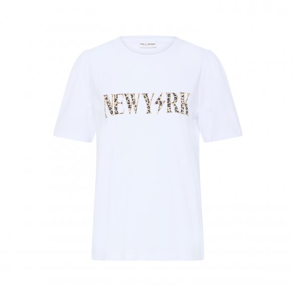 Pulz Jeans - Donia new york t-shirt fra Pulz
