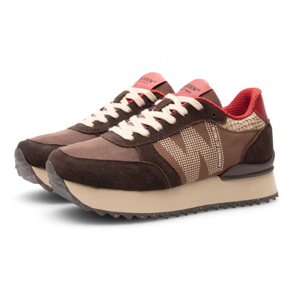 woden - Ronja plateau sneakers fra Woden