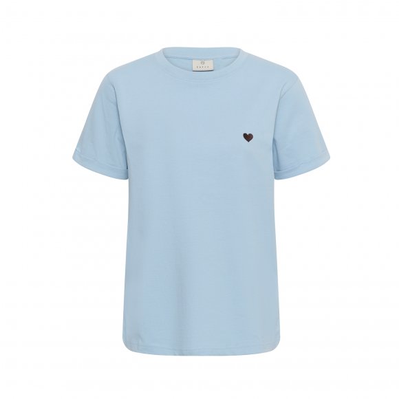 Kaffe - Heart t-shirt fra Kaffe