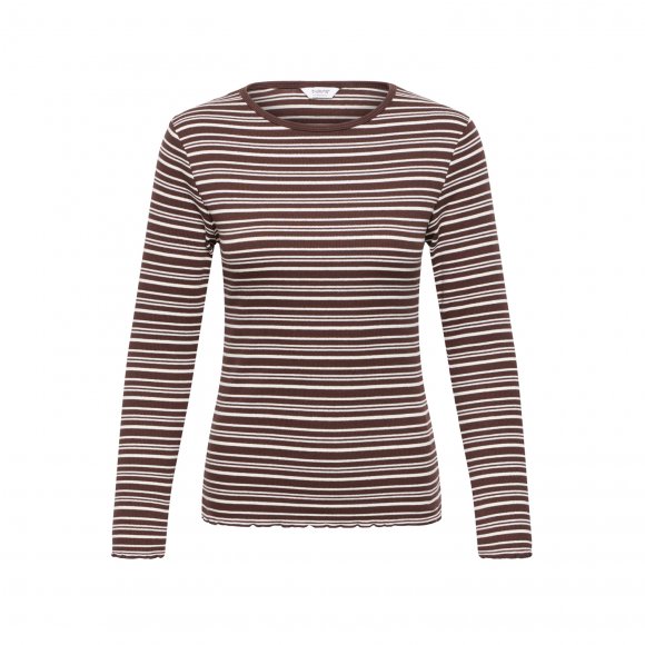 b.young - Tone long sleeve t-shirt fra B.young