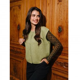 liberte - Frida oneck vest fra Liberté