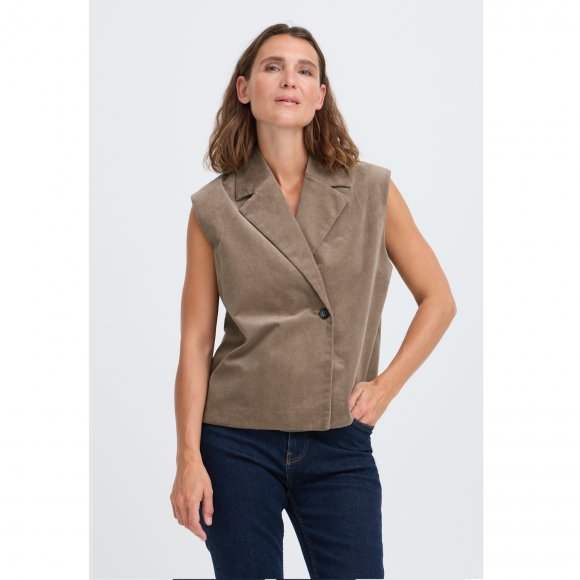 Pulz Jeans - Sally waistcoat fra Pulz Pulz Jeans - Sally waistcoat fra Pulz