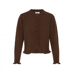 b.young - Ofira frill cardigan fra B.young