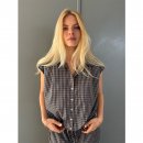 Continue - Kit check bluse fra Continue Continue - Kit check bluse fra Continue