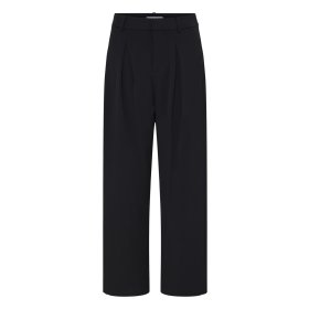 Pulz Jeans - Lenora hw loose leg bukser fra Pulz