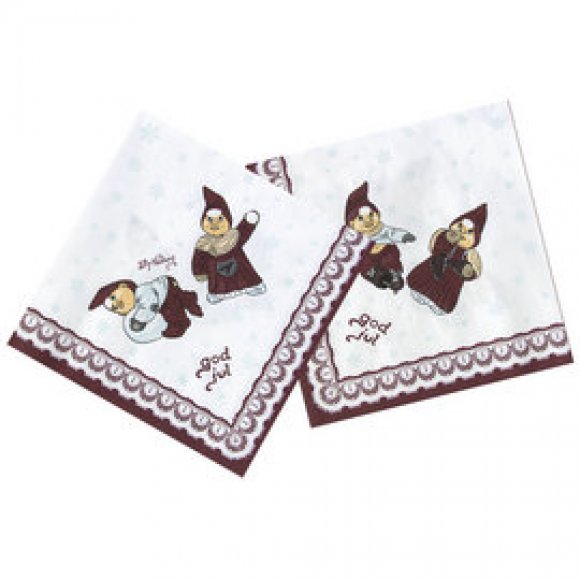 Multi brand - Servietter, 33x33 cm, snemotiv